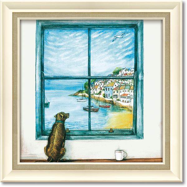 ユーパワー ジョー/ラム Gel加工 アートフレーム 「ハーバー ハリー」