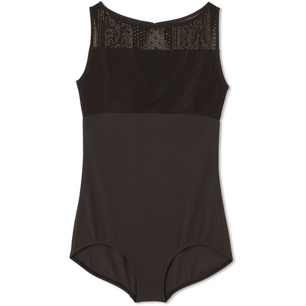 DANSKIN ダンスキン ストレッチレースレオタード フィットネス DA123100-K レディース