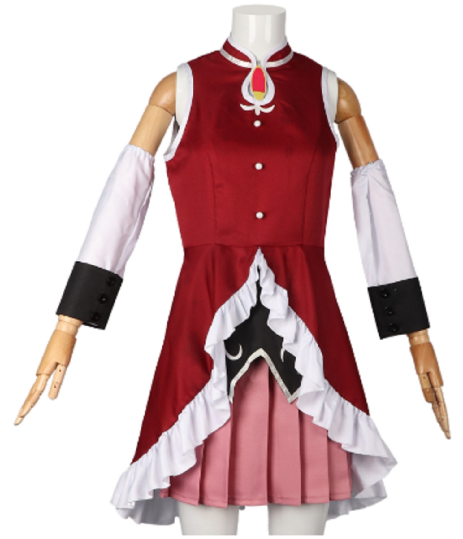 ウィッグ 付 魔法少女まどかマギカコスプレ衣装 舞台演出服 ハロウィン イベント 学園祭 クリスマス仮装