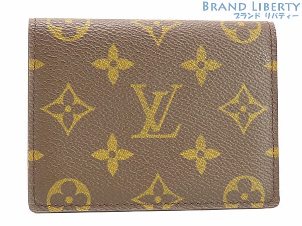 4未使用ルイヴィトンモノグラムジャポンサンガプールカードケースパスケース名刺入れダークブラウンM60530