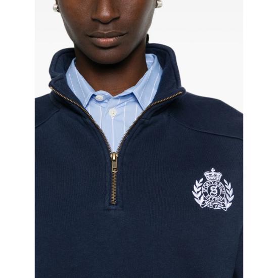 SPORTY & RICH Women Knitwear ST098710243BL DKNAV BLUE