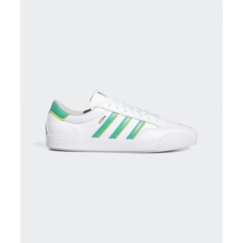 アディダスノラ-ホワイト:グリーン/IF2069