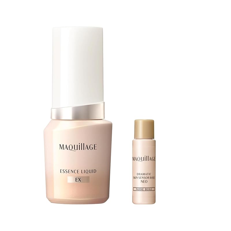 マキアージュ エッセンスリキッドEX オークル20 化粧下地小型つき 24mL+8mL SPF50+ ファンデーション リキッド状 無香料 2025年モデル オンライン限定 毛穴カバー