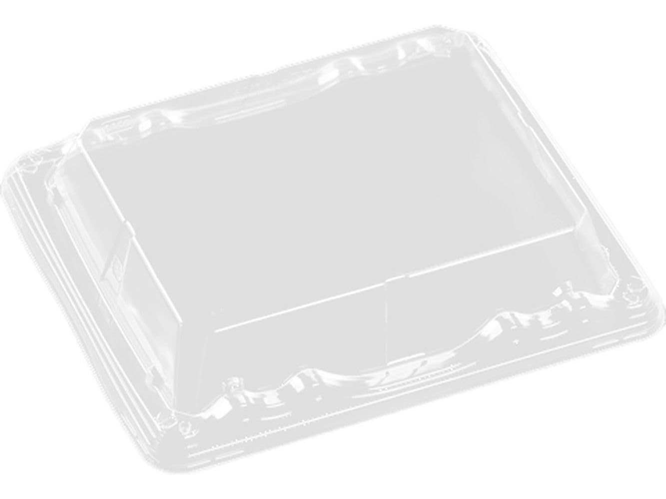 【ケース販売】 エフピコ(Fpco) T-大波皿3-4嵌合蓋 透明 600枚入 03R1