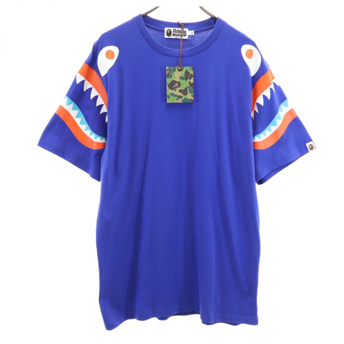 未使用 半袖 Tシャツ XL ブルー系 メンズ