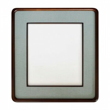 隅丸色紙額 蛍 色紙 マット:青磁 32K262A9903