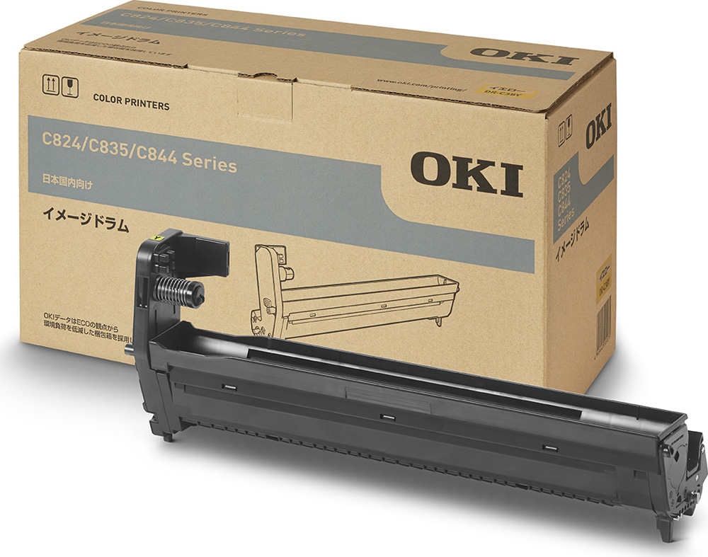 OKI ［純正］ イメージドラム （イエロー/大容量） DRC3BY