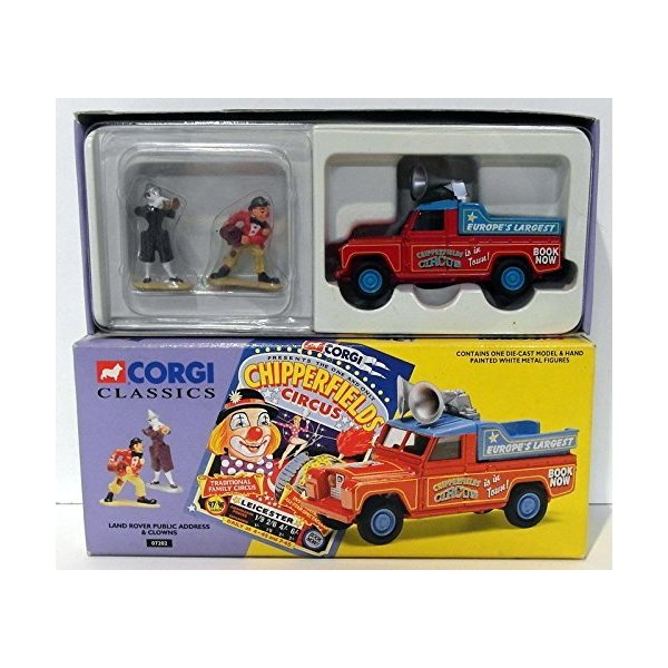Corgi Classics Chipperfield Circus Land Rover Public Address & Clowns 07202 並行輸入品