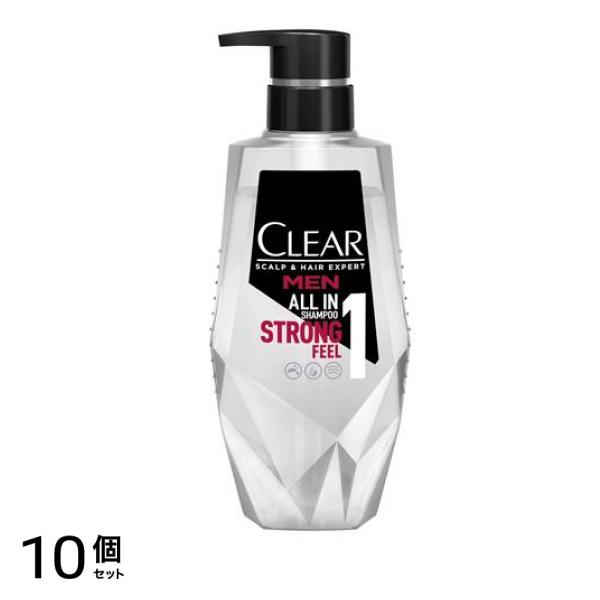 CLEAR(クリア) フォーメン オールインワンシャンプー ポンプ 350g 10個セット