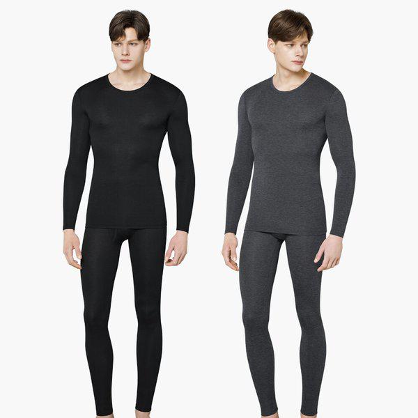 ボディヒート男性発熱肌着セット 冬 男性 長袖下着 保温ヒートテック ジュニア ビッグサイズ 寒波防寒 DBS1047
