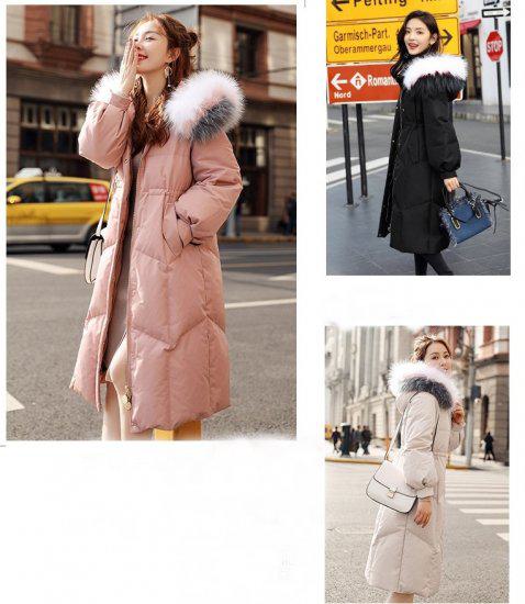 ダウンジャケット ダウンコート コート レディース ロングダウンコート ロング ロングコート 大きいサイズ 大きめ ダウン ファー 秋冬 フード付き 通勤 スリム 秋冬新作 お出かけ 暖かい 可愛い