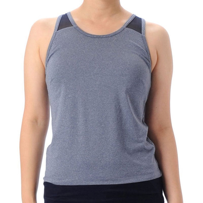 G-FIT(ジーフィット) エアSTRETCH タンクトップ フィットネスウェア GF-L980T(G-FIT) ジーフィット ウェルネス ノースリーブ・タンクトップ (gfl980t-hnv)