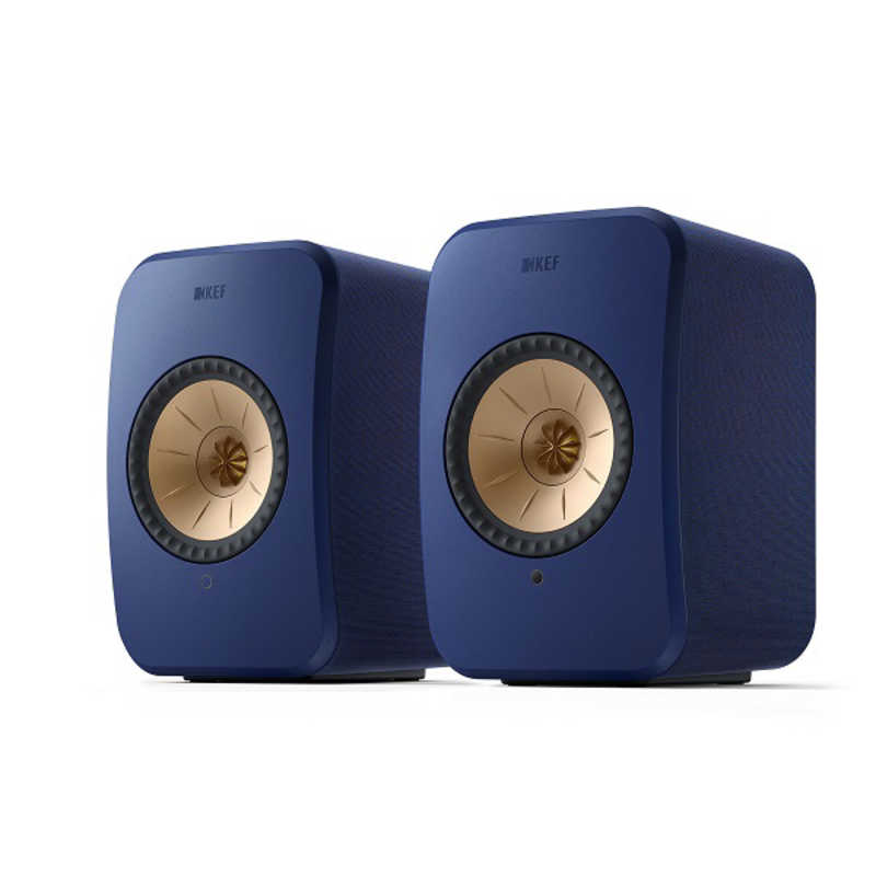 KEF　ケーイーエフ WiFiスピーカー ペア コバルトブルー [ハイレゾ対応 /Bluetooth対応 /Wi-Fi対応]　LSXIICOBALTBLUEJP