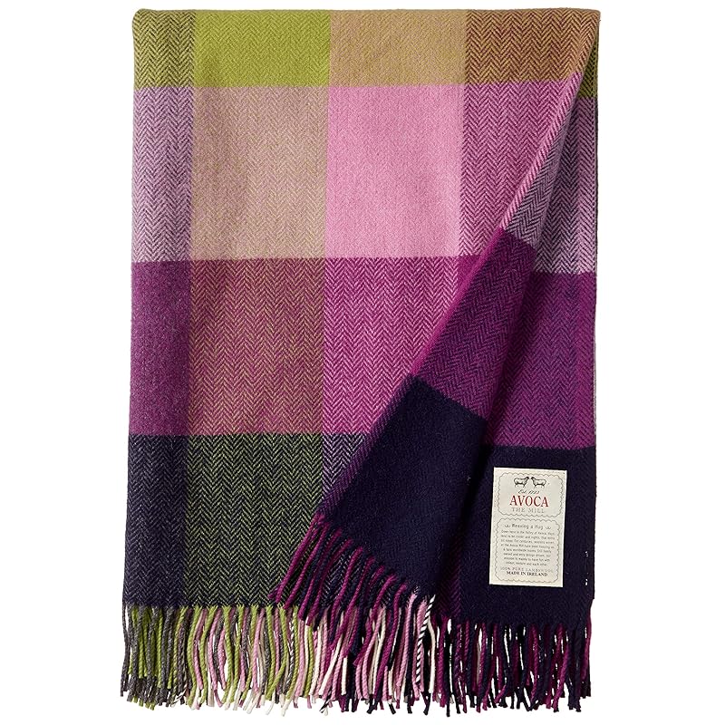 [アヴォカ] マフラー Lambswool Throw Knee Pioneer 標準