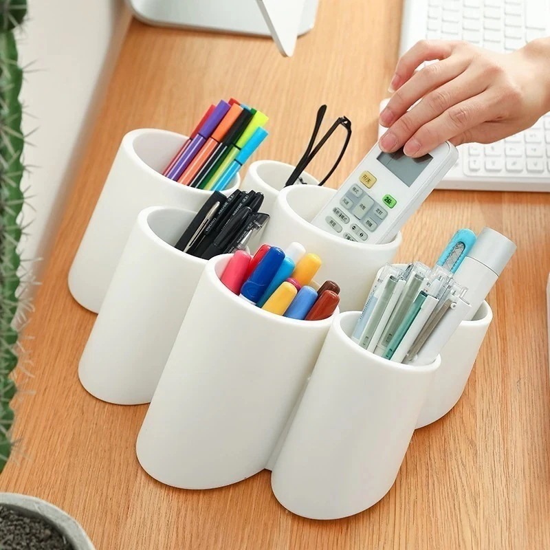 デスクオーガナイザー 机収納ケース 小物収納 【メガ割 】人気商品超目玉 ペンスタンド リモコン収納 卓上収納ボックス 大容量 多機能 卓上収納 小物入れ 卓上小物ボックス 文具収納 5,252円