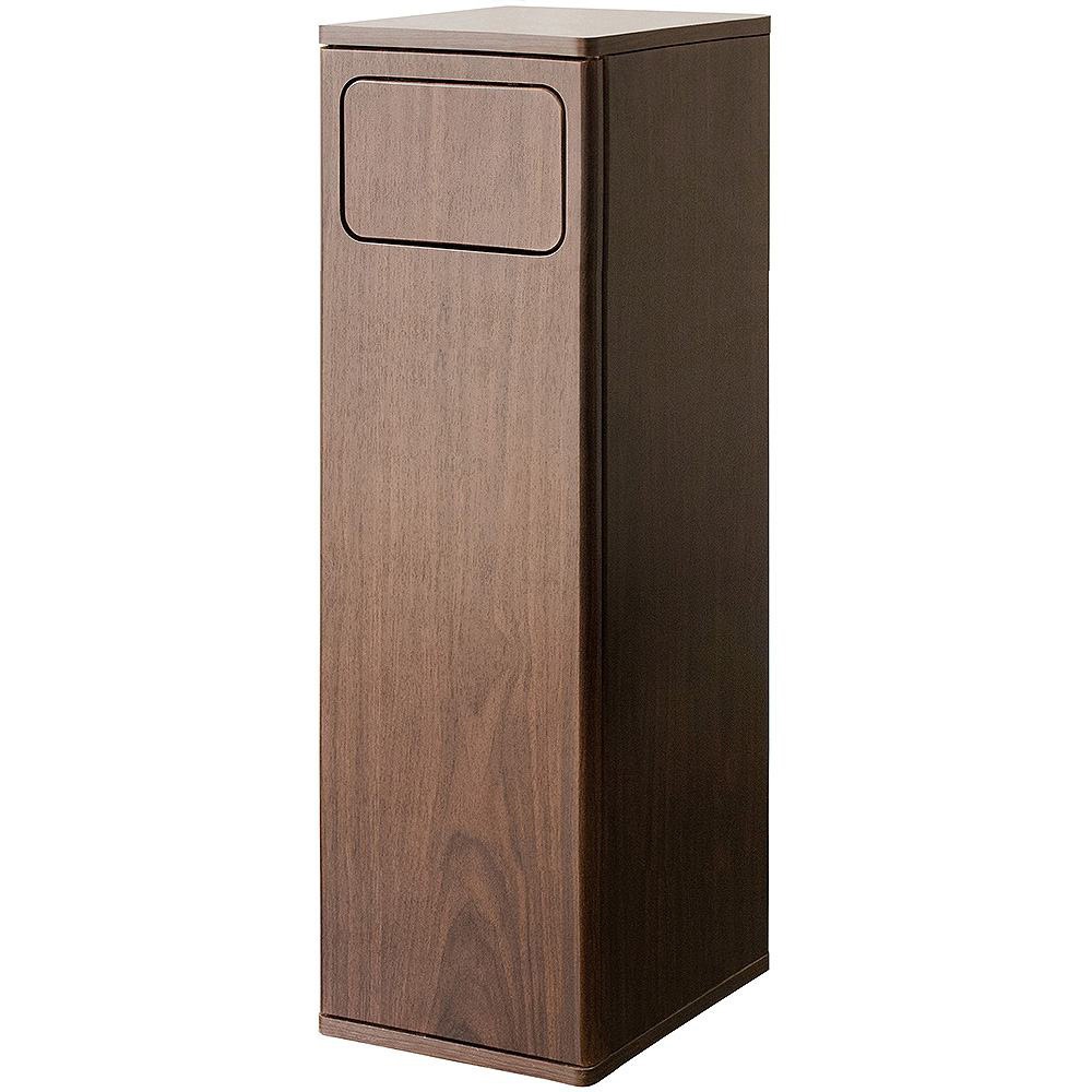 宮武製作所 DB-800R_BR 木製プッシュ ダストボックス　Empro [エンプロー]（ブラウン） DB800RBR