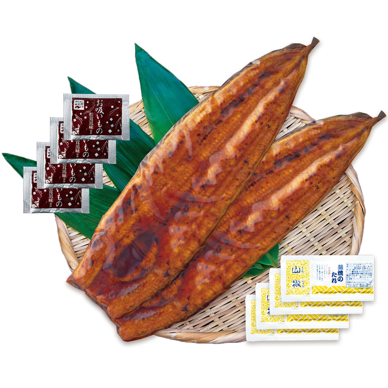 特大 鹿児島県産うなぎ蒲焼セット 永谷園お吸い物付 7942-469 ウナギ 鰻 蒲焼き ギフト のし無料 内祝い お取り寄せ グルメ 産直 お中元 夏ギフト お歳暮 冬ギフト