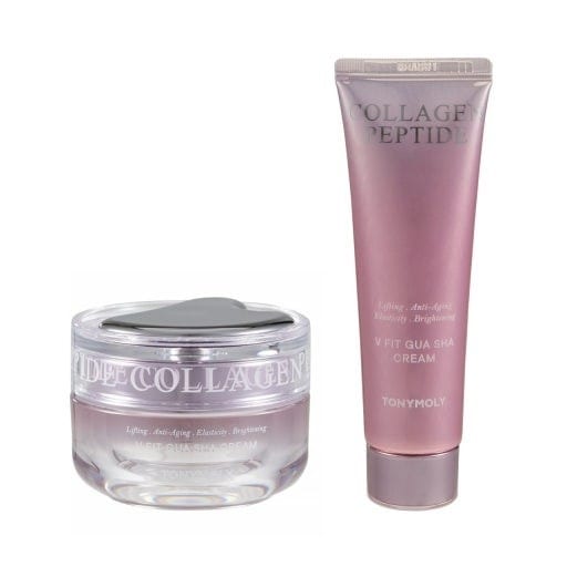 コラーゲンペプチド Vフィット カッサクリーム企画セット（本品50ml+カッサ+リフィル50ml）/ 顔用マッサージツール