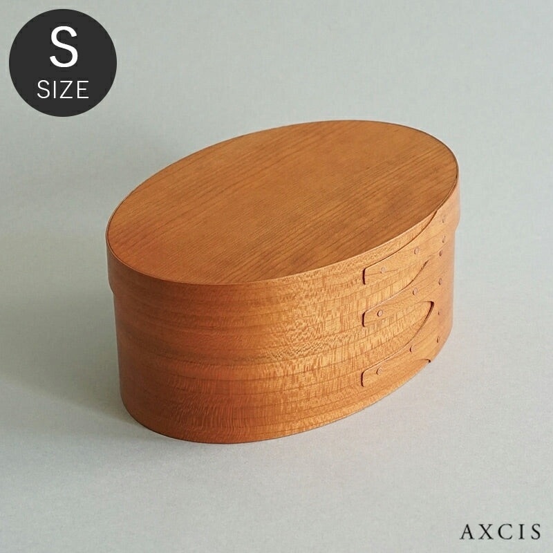 シェーカー オーバルボックス シェーカーボックス Sサイズ 木製 収納 収納ボックス チェリー材 天然木 カフェ キッチン雑貨 キッチン 台所 おしゃれ モダン アンティーク 北欧 ビンテージ北欧