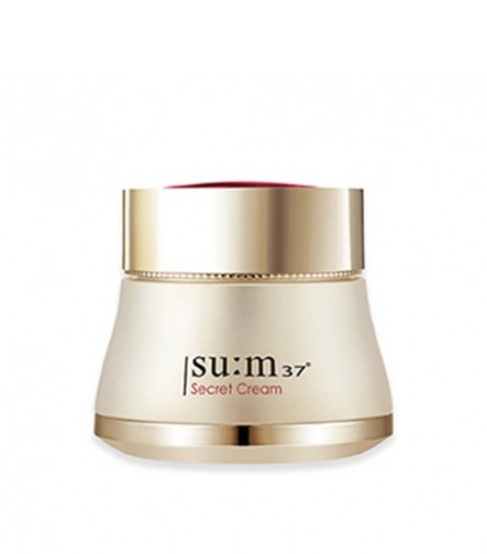 韓国 高級スキンケア SU:M37 シークレットクリーム 50ml 保湿 弾力 美白 鎮静 バリアケア エイジングケア 韓国コスメ