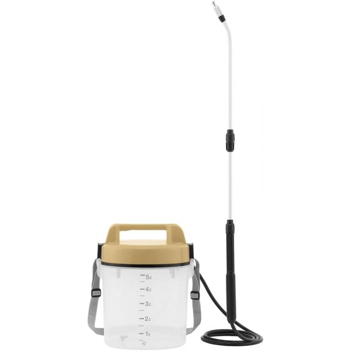 アイリスオーヤマ 除草剤用 電池式 噴霧器 IR-5A サンドイエロー 5L タンク2種 乾電池別売 園芸 除草 ガーデニング 雑草