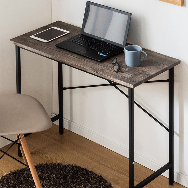 パソコンデスク PCデスク 幅120cm オフィスデスク 省スペース コンパクト ワークデスク 在宅ワーク テレワーク 学習机 学習デスク 勉強机 ゲーミングデスク