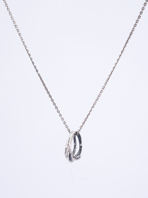 【HARANG】 HR 65N_Triple Silver Ring Necklace 正規品