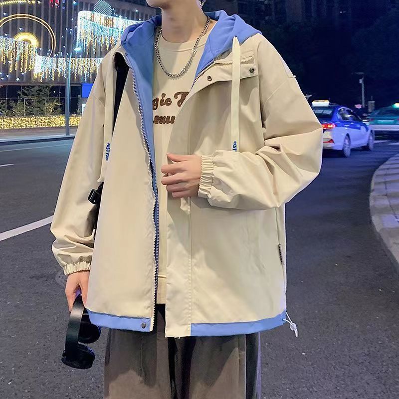 ジャケット 冬アウター 韓国ファッション 裏起毛厚手 韓国トレンド メンズ 春服 コートオーバーサイズ ゆったりトップス カジュアル 野球服