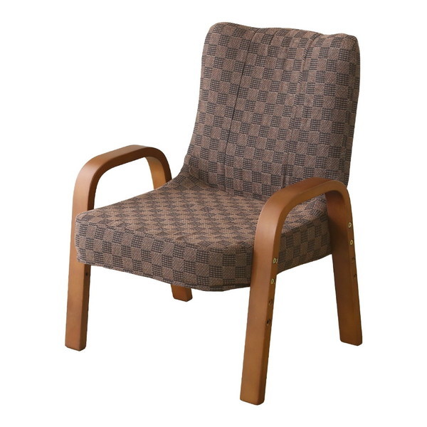 ホームテイスト SKZ 小柄な方にもぴったり! 腰掛高座椅子 棗 ブラウン メーカー直送