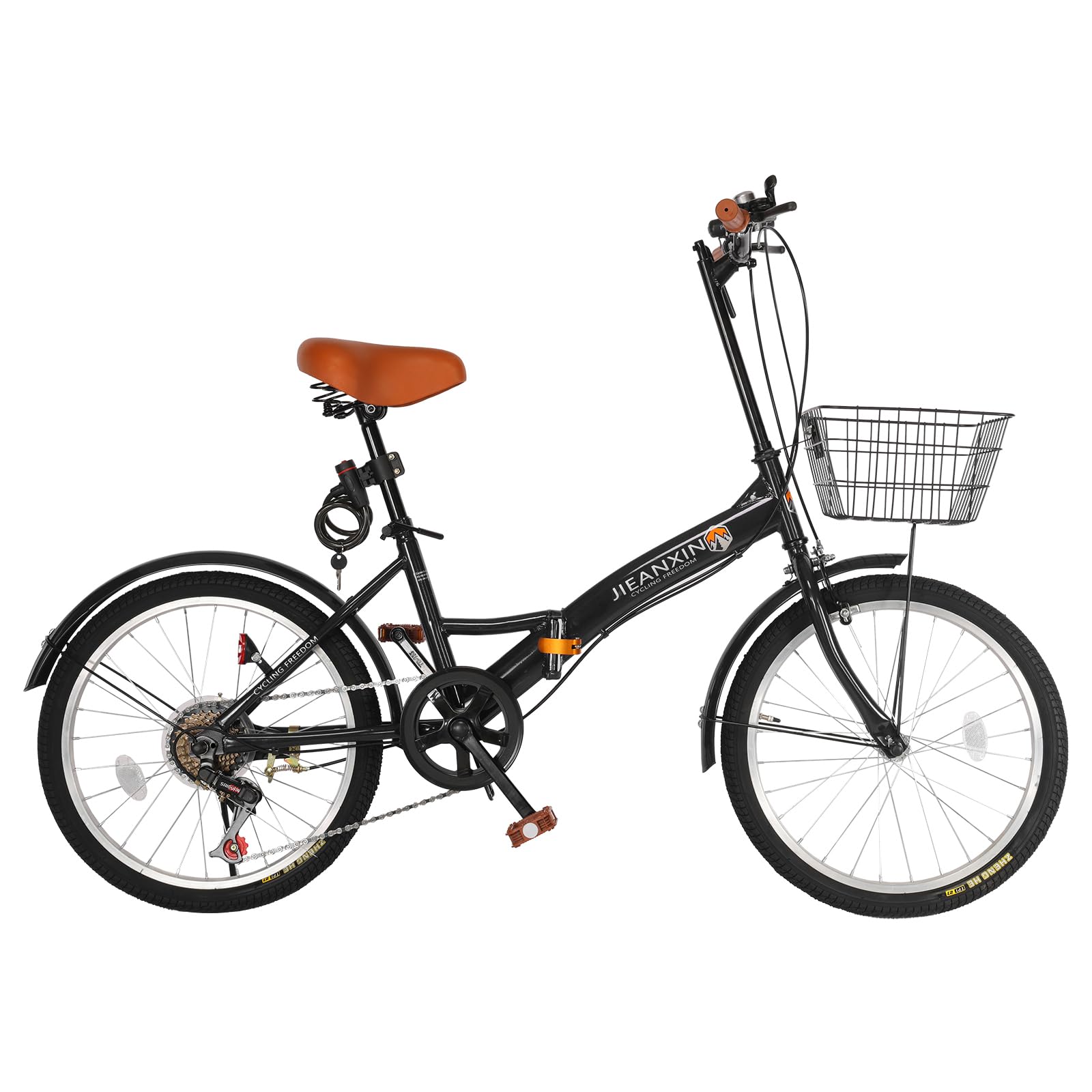 【新古品】折りたたみ自転車 クリーム色 ブラウンサドル 新古品】折りたたみ自転車 クリーム色 ブラウンサドル シックで