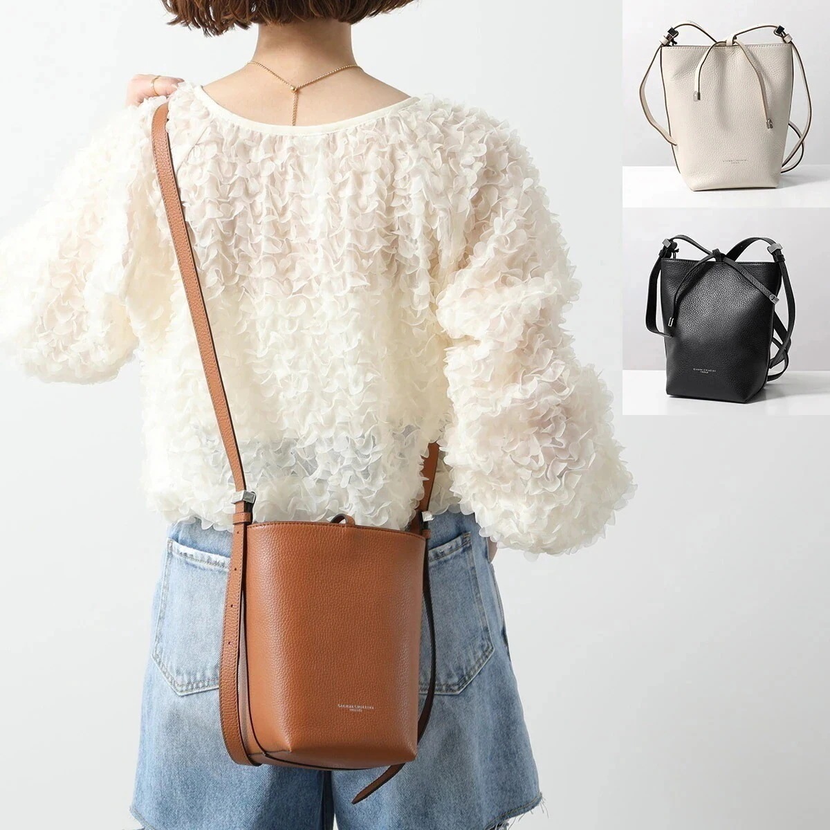 GIANNI CHIARINI ジャンニキアリーニ ショルダーバッグ AMELIA S アメリア BS 11345 GRN レディース レザー クロスボディ 鞄