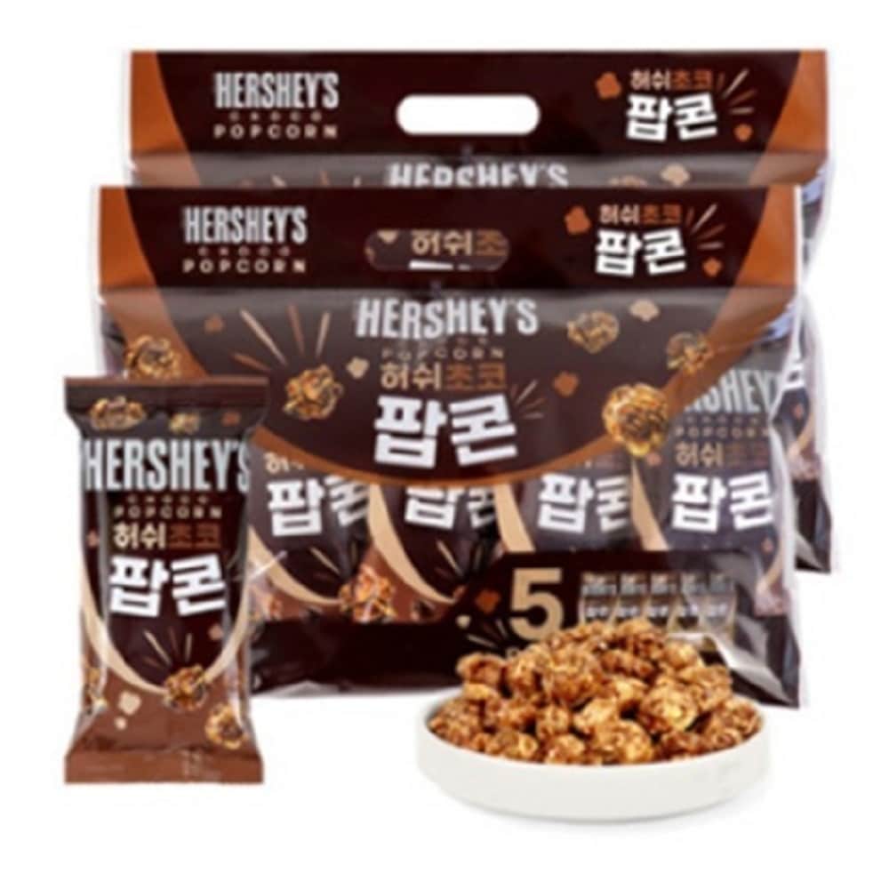 韓国-KMEAL-ハッシュチョコポップコーン50g5袋入2パック計10袋-KFOOD