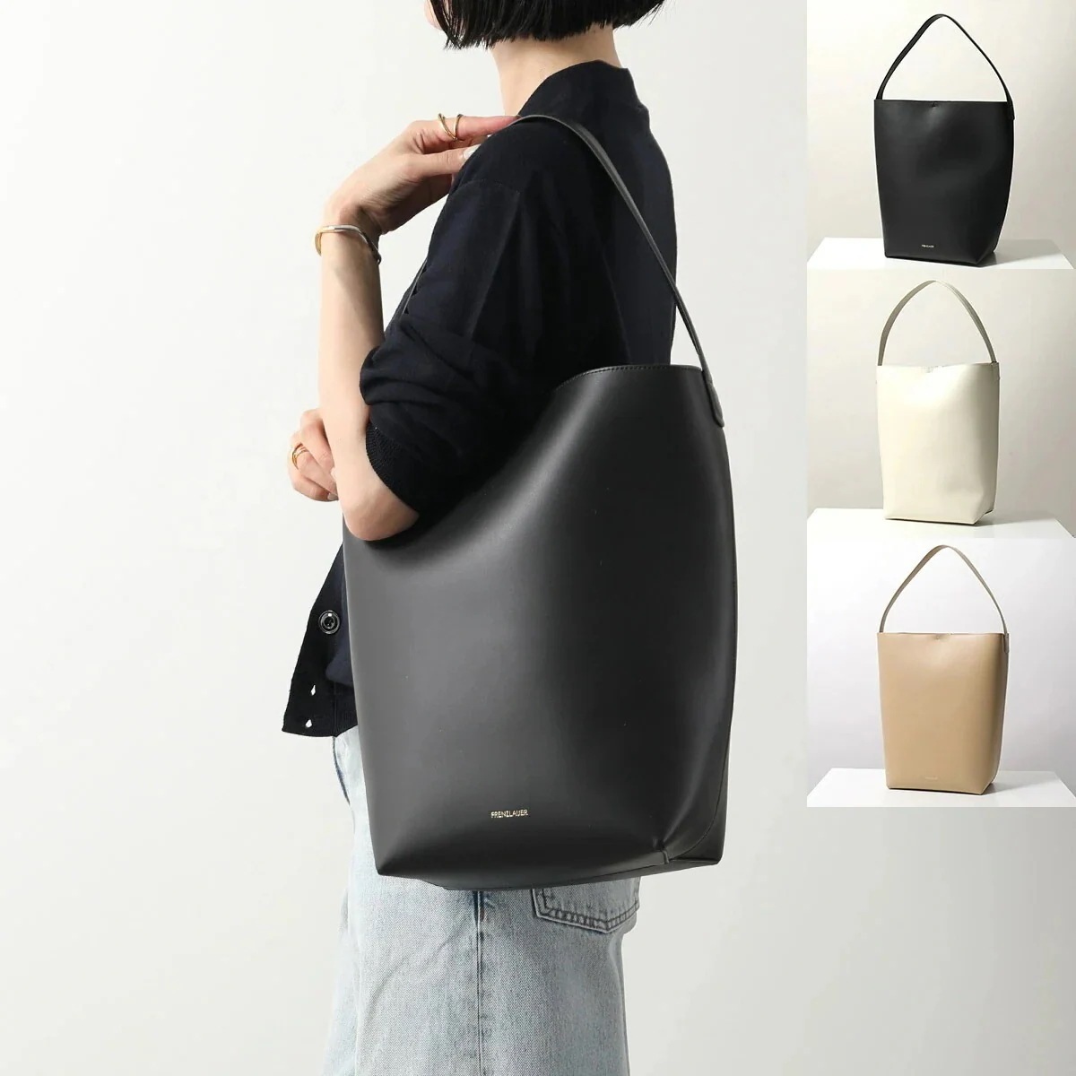 FRENZLAUER フランツロアー トートバッグ MAMI SOFT マミ レディース レザー ハンドバッグ ワンハンドル ロゴ 鞄 カラー3色 【mega】トートバッグ