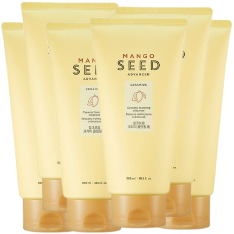 マンゴーシード シルク モイスチャー クリーミー クレンジングフォーム 300ml 6個