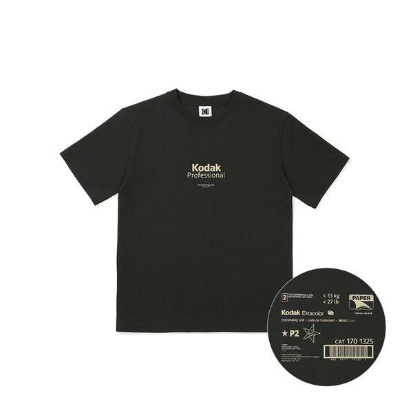 [公式]メーラーグラフィック半袖Tシャツ BLACK