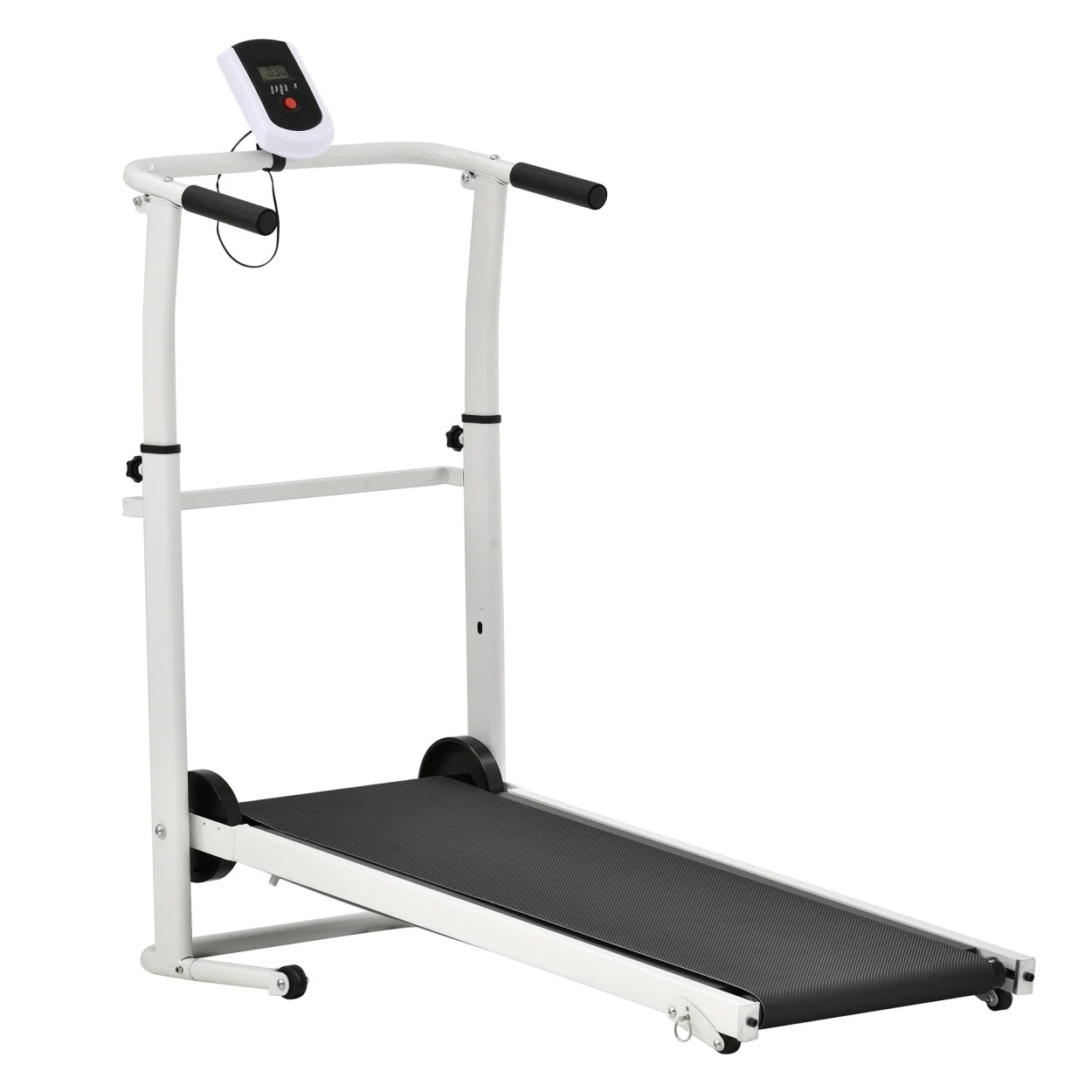 【大好評！最安値挑戦!】ンニングマシン 自走式 ルームランナー 折りたたみ フィットネスマシーン ダイエット器具 有酸素運動 静音 家庭用ホワイト White AluminiumC859