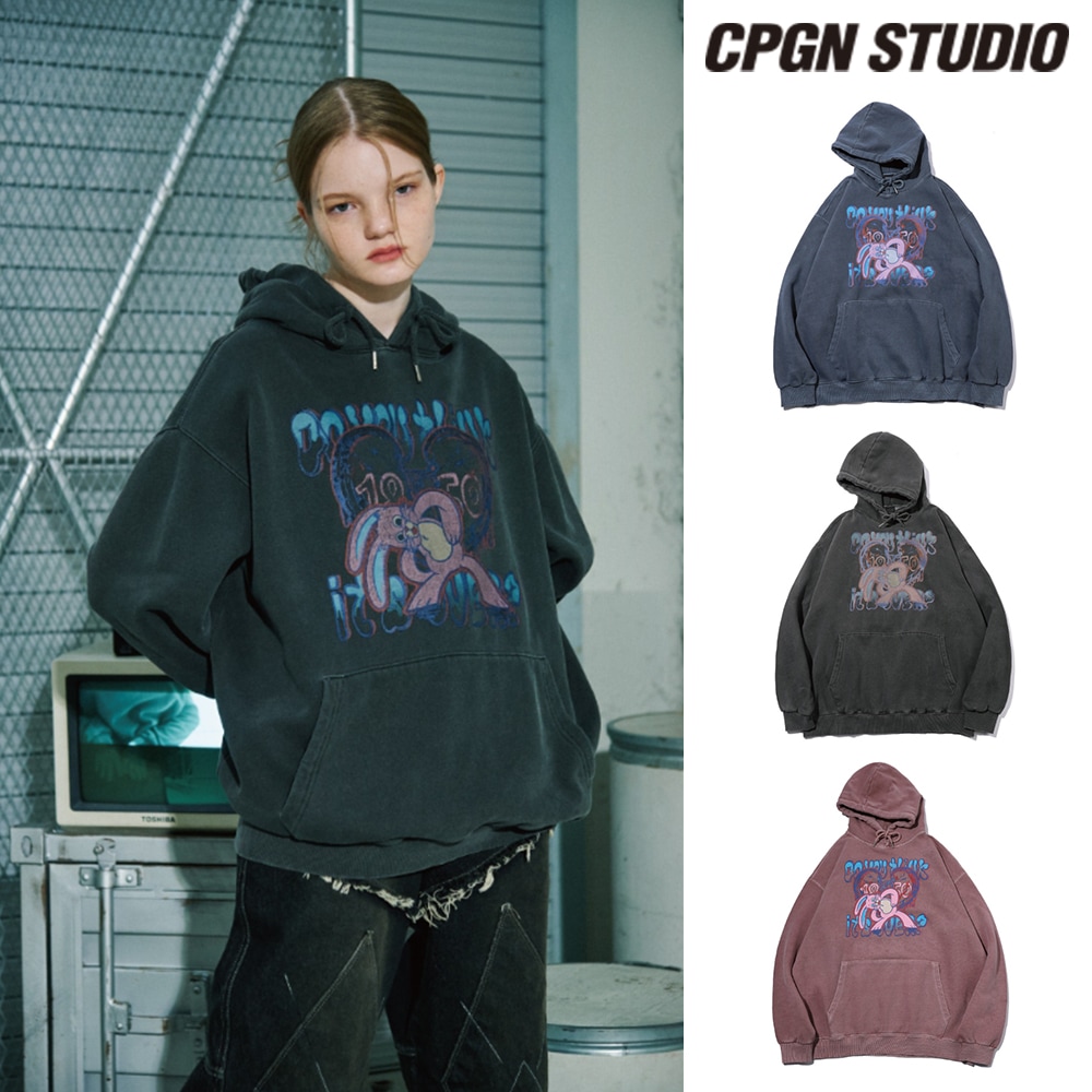 【CPGN STUDIO】 Mad Hoppy Pigment Brushed Hood