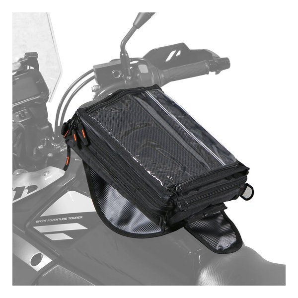 バイク用 ライダーズタンクバッグ 容量69L/ブラック DBT525-BK