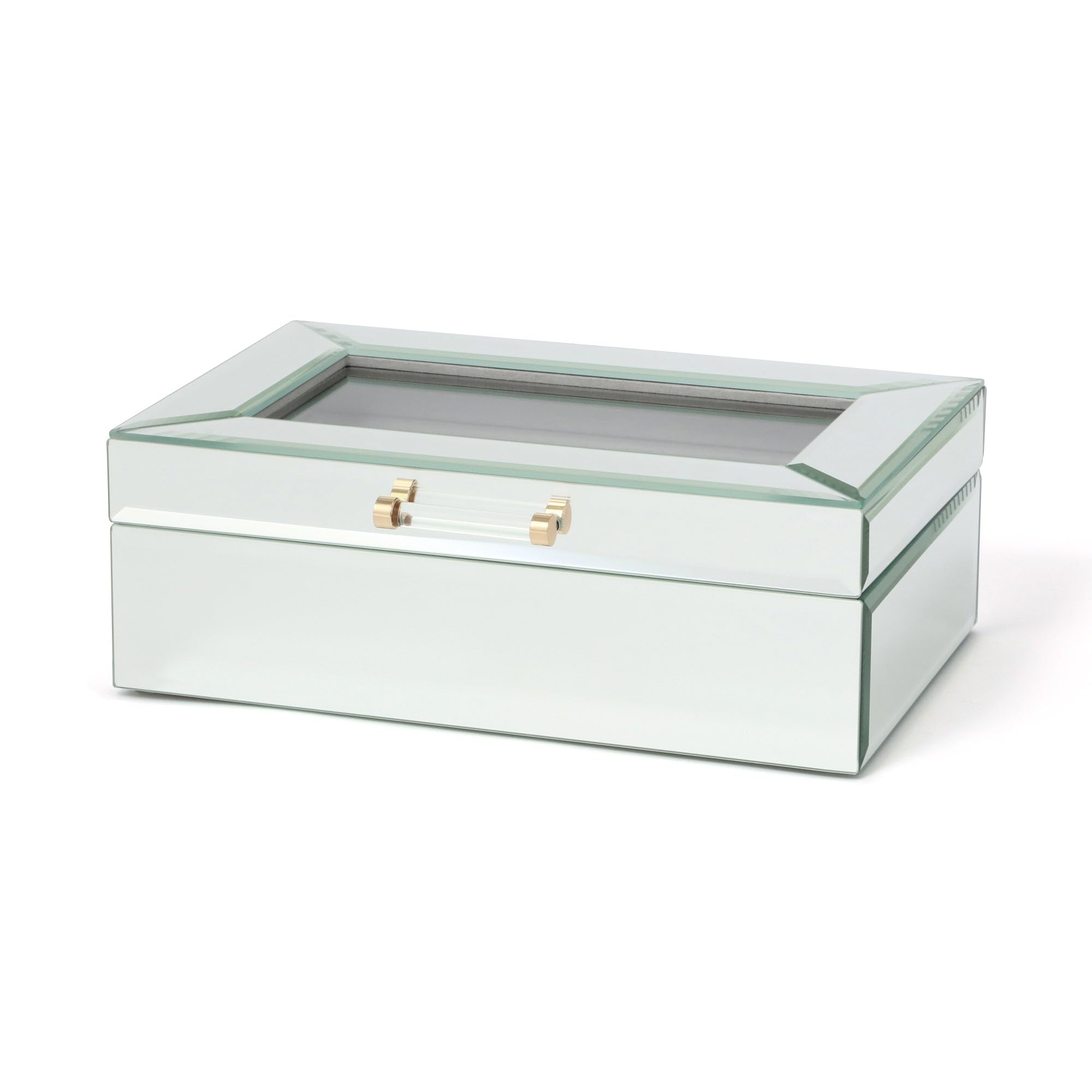 Francfranc フランフラン ミラー ジュエリーボックス L