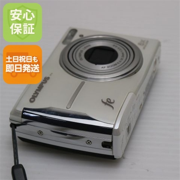 超美品 FE-46 ホワイト OLYMPUS デジカメ 144