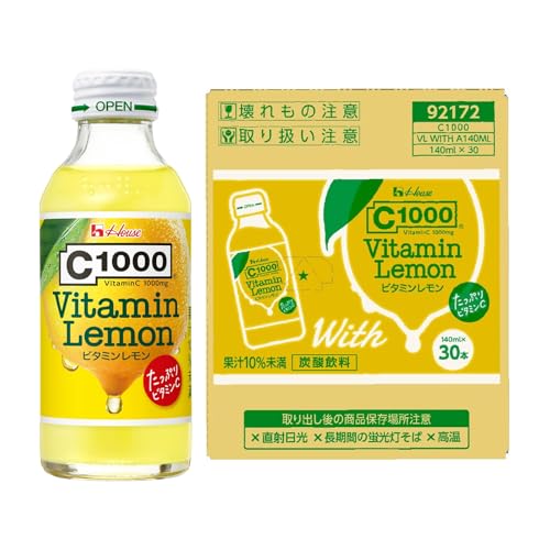 限定 ビタミンレモン With 140ml×30本 ハウスウェルネスフーズ