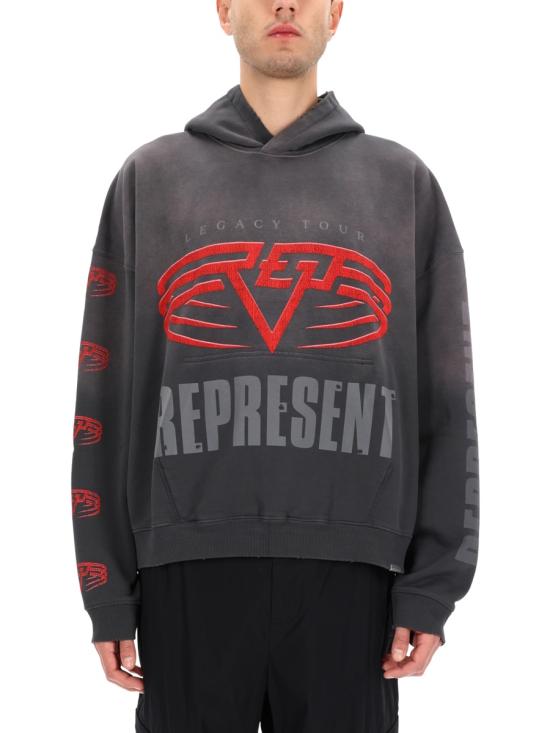 REPRESENT Men Tunic Tops MLM100366 46 GREY