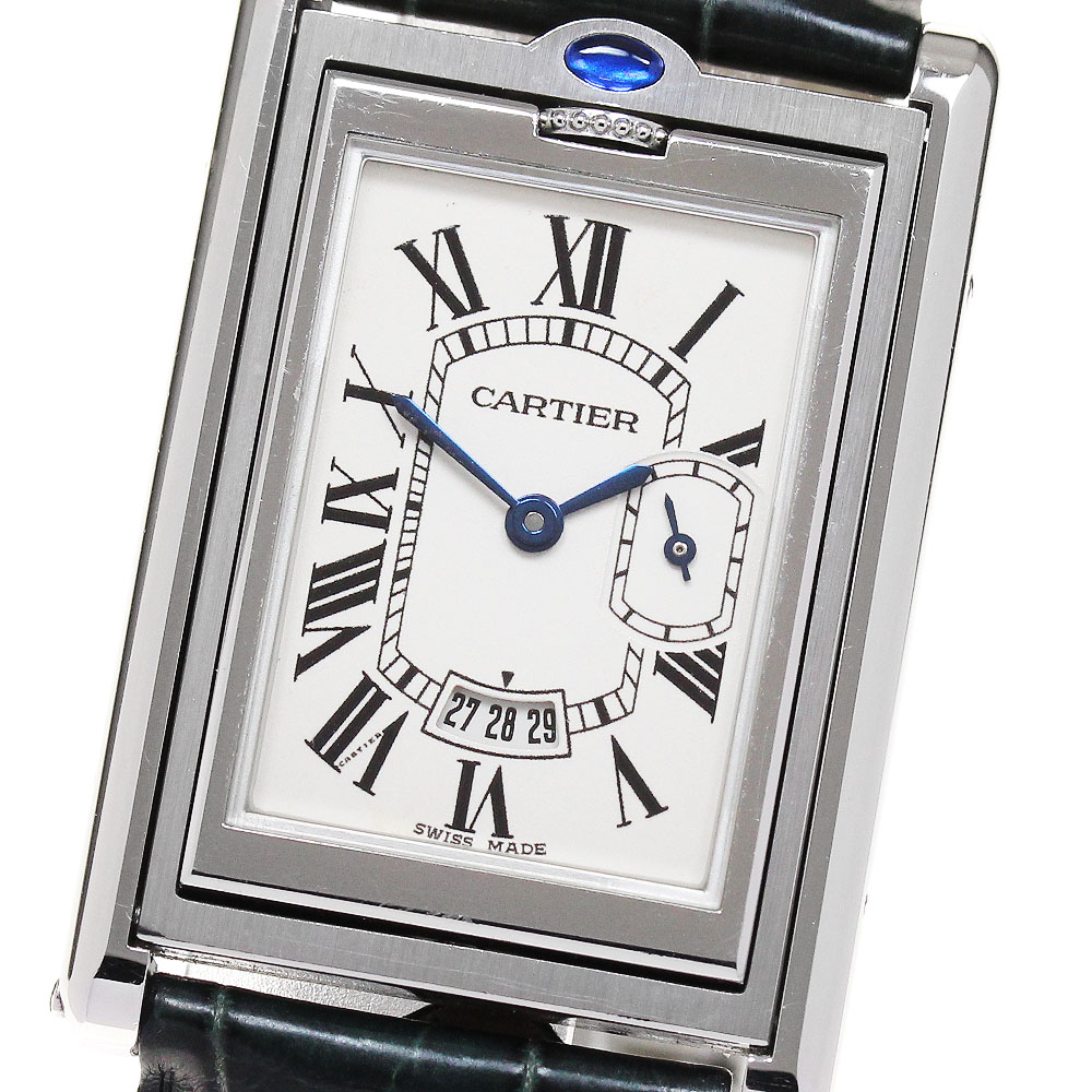 カルティエ CARTIER W1016055 タンクバスキュラントXL クォーツ レディース _862218【中古】 382,815円