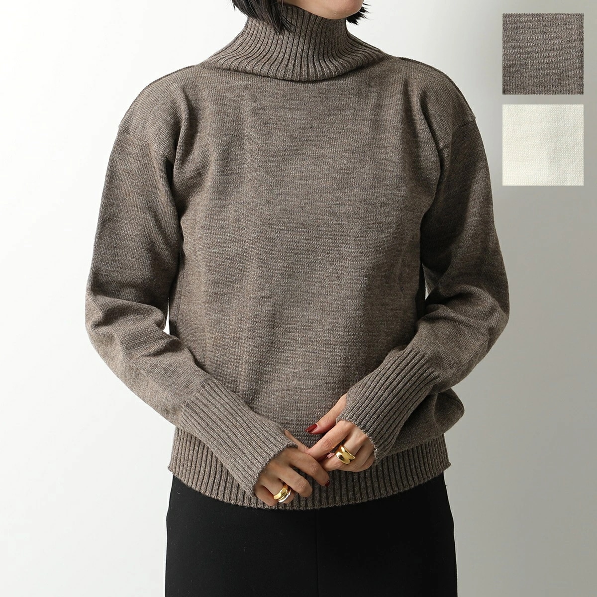 ANDERSEN-ANDERSEN アンデルセンアンデルセン セーター Seaman Turtleneck シーマン レディース 7ゲージ ニット タートルネック 長袖 ウール カラー2色 21,661円