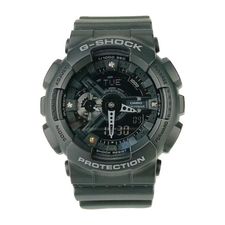 カシオ 腕時計 G-SHOCK Gショック 35周年記念モデル ダイヤモンド インデックス GA-135DD-1A ブラック 樹脂 ステンレス メンズ アナデジ クオーツ【本物保証】 9,450円