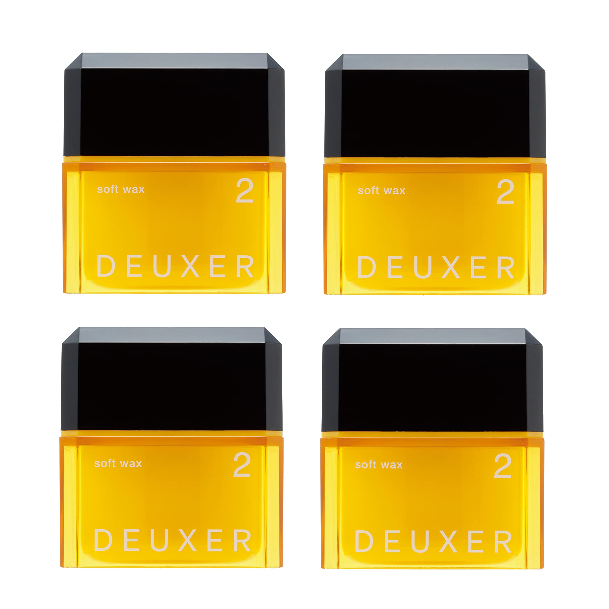 DEUXER(デューサー) ソフトワックス2(4個セット) ヘアワックス フローラルベリー