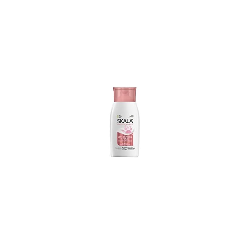 Skala スカラ 保湿ボディクリームライス ミルク & ローズ 400ml Hidratante Leite de Arroz e Rosas