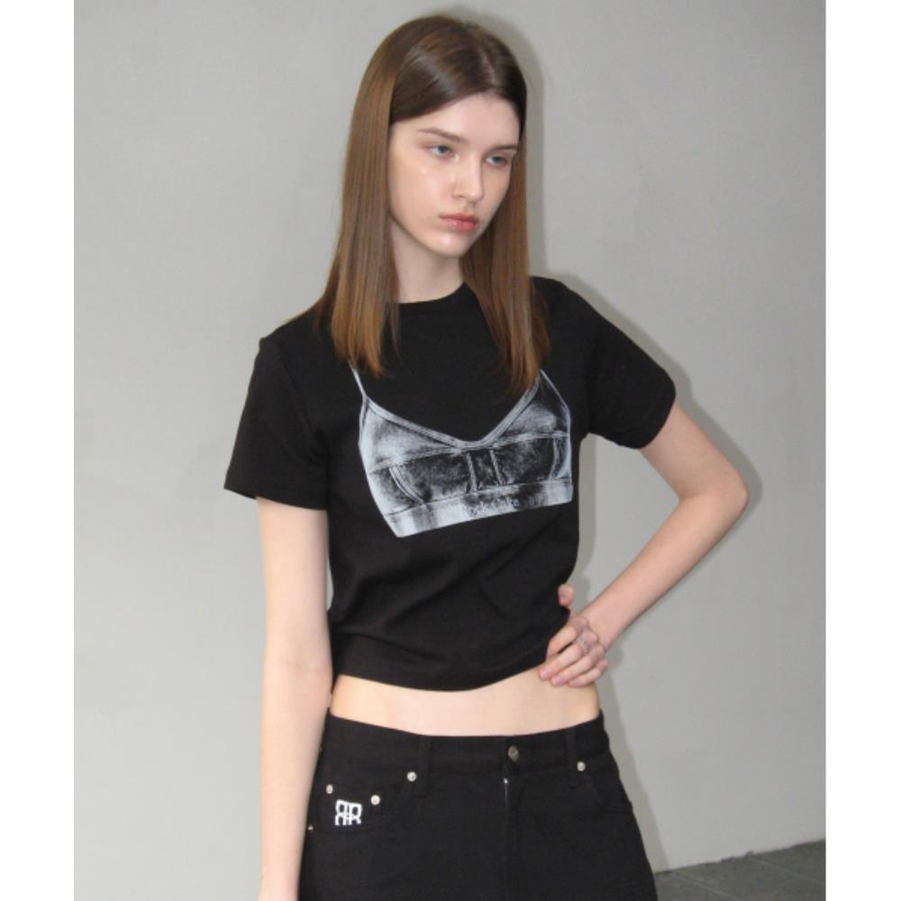 ROCKCAKE Fake Layerd Top Black RC25TP16350BK