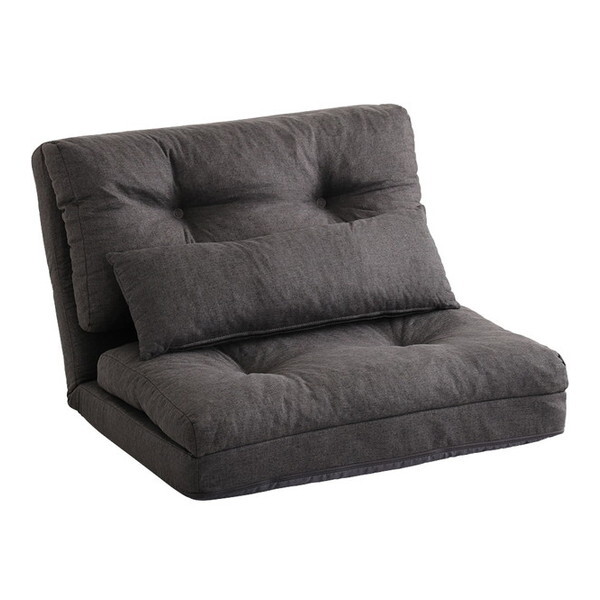 ホームテイスト F3W-80 1.5人掛け 80cm幅 3way ソファ Paljon-パルヨン- チャコールグレー メーカー直送