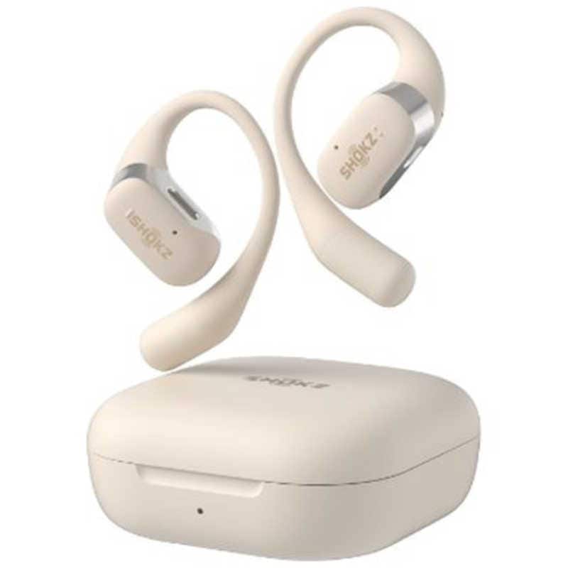 ＳＨＯＫＺ　完全ワイヤレスイヤホン OpenFit ベージュ [ ワイヤレス ( 左右分離 ) / Bluetooth ] 　SKZ-EP-000021 13,528円